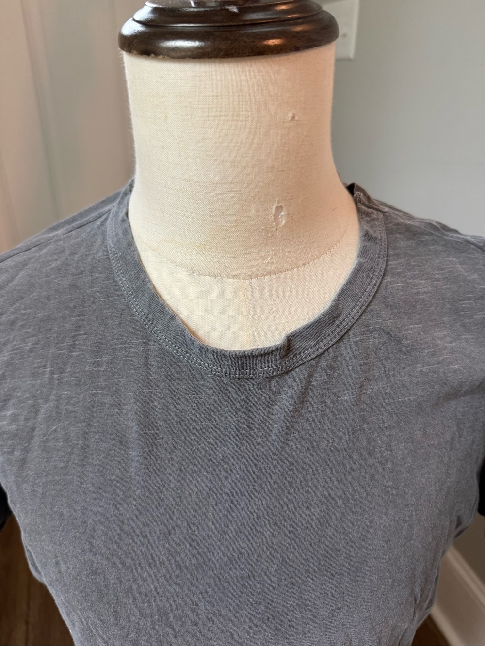 Buck Mason Short Sleeve Crewneck Tee - Charcoal